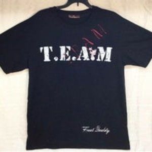 Cakeek men's XXXL Black crew neck t shi